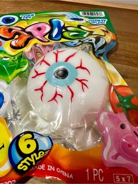 👁️ Super Fun Splat Ball Squishy Eyeball! By JA-RU